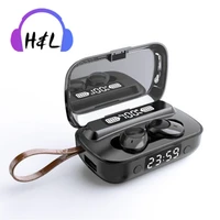 a13 wireless headphones bluetooth earphones tws in ear noise reduction earbuds led display ipx7 waterproof headset hifi stereo
