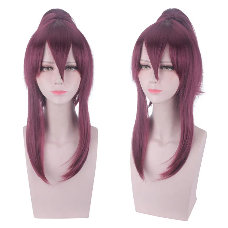 

Cosplay Game League of Legends KDA Idol Singer Akali Tiger Clip Style Wig LOL KDA Idol Singer Akali Tiger Clip Style Wig 55cm