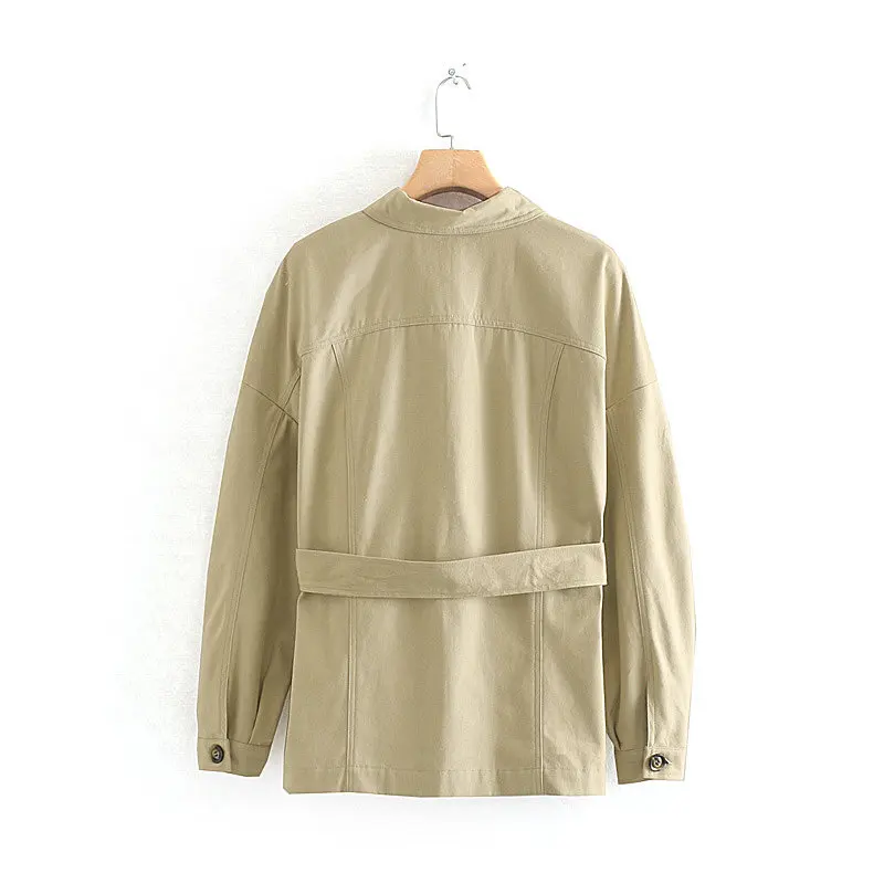 Увядшая зимняя куртка женская vinatage drop-shoulder sashes свободные накладные карманы куртка женская casaco feminino jaqueta женский топ