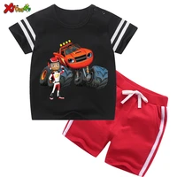 children clothing sets for boys striped sports suit toddler boy summer clothest shirt pants baby sport suits children fashion 6t