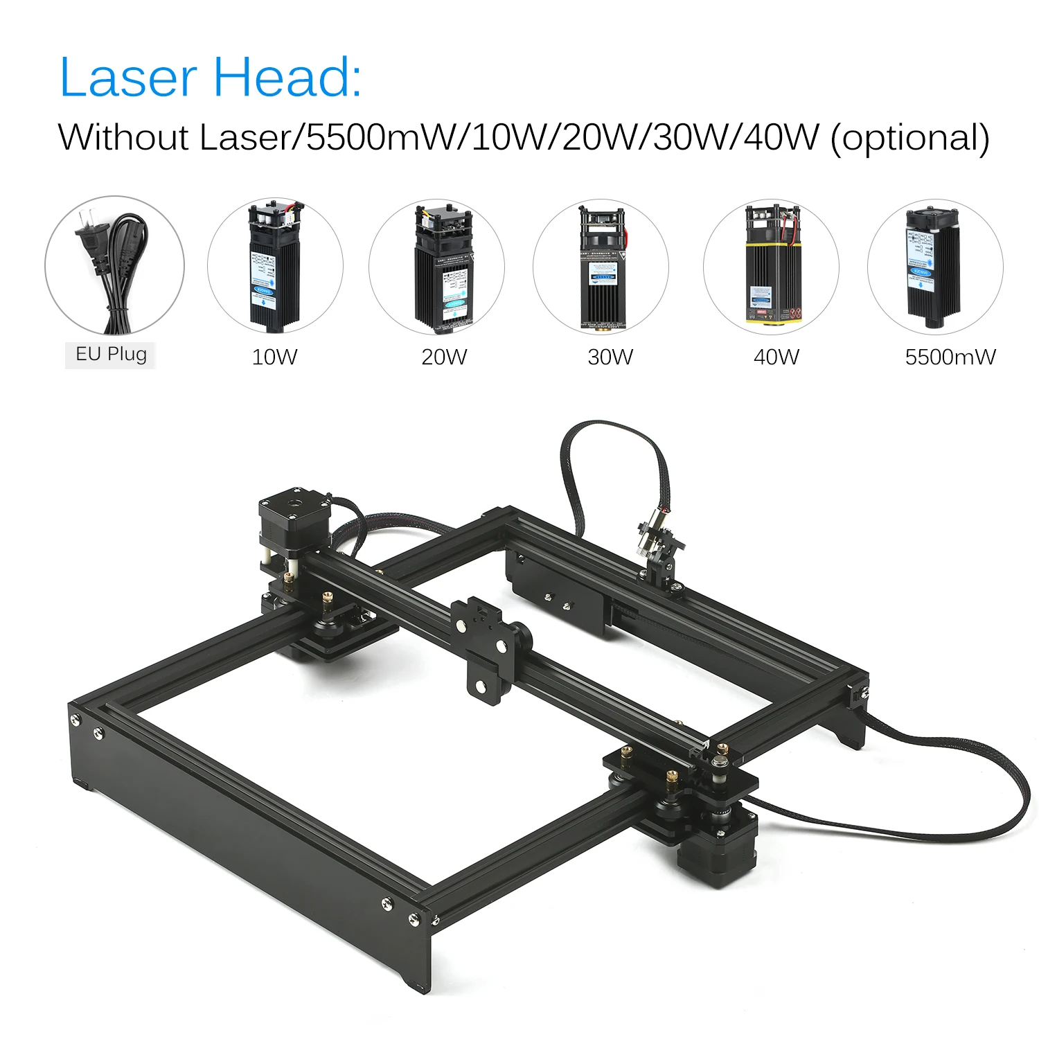 

Laser Engraving Machine 40W Off-Line Control Desktop DIY Laser Engraver Cutter Laser Logo Mark Printer Working Area 280*230mm