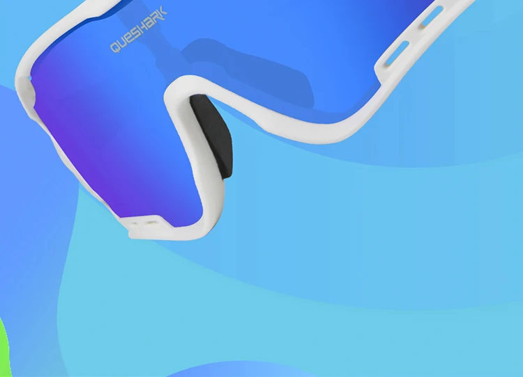 Queshark HD поляризованные велосипедные очки для мужчин и женщин 5 линз MTB дорожный велосипед TR90 рама