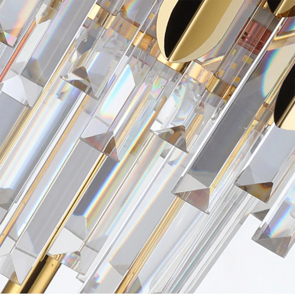 

Modern Crystal Gold Led Desk Table Lamp For Bedroom Decoration Luxury Night Reading Indoor Light Fixtures