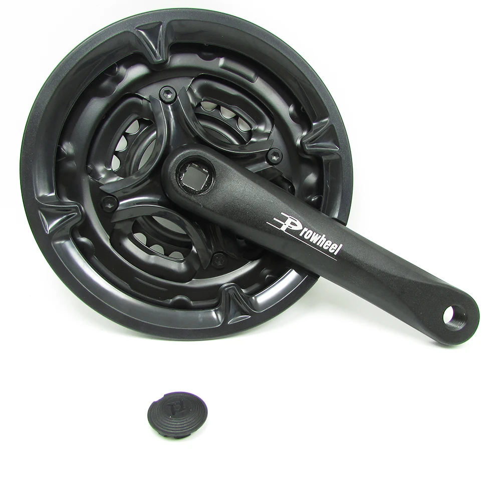 PROWHEEL 7/8/9 Скорость MTB велосипед для горного велосипеда набор 24/34/42T 170mm Полые зубчатая пластина велосипед кривошипно MTB велосипеда диаметра окружности болтов(цепное колесо