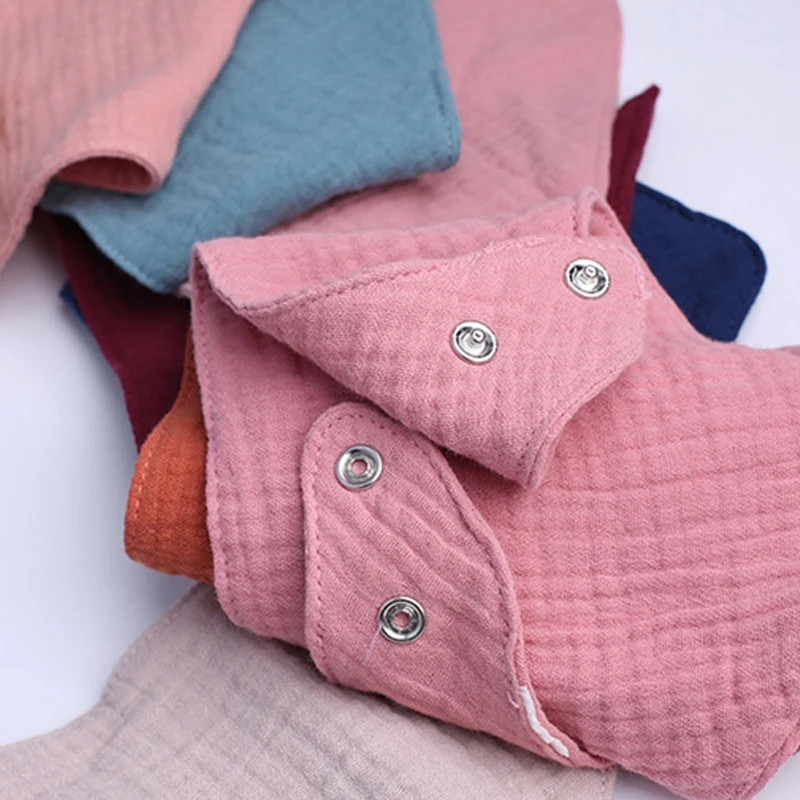 

Baby Infant Cotton Bibs Boys Girls Solid Color Triangle Scarf Feeding Saliva Towel Bandana Burp Cloth Newborn Shower Gifts