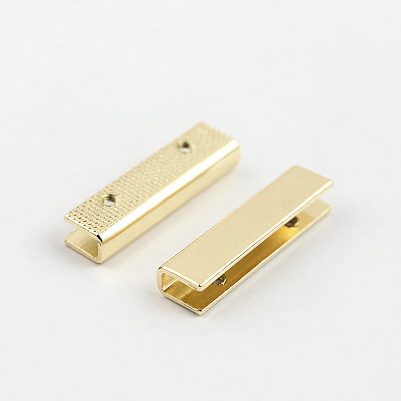 Металлическая длинная пряжка в полоску 2 шт. украшение для сумки зажим рукоделия