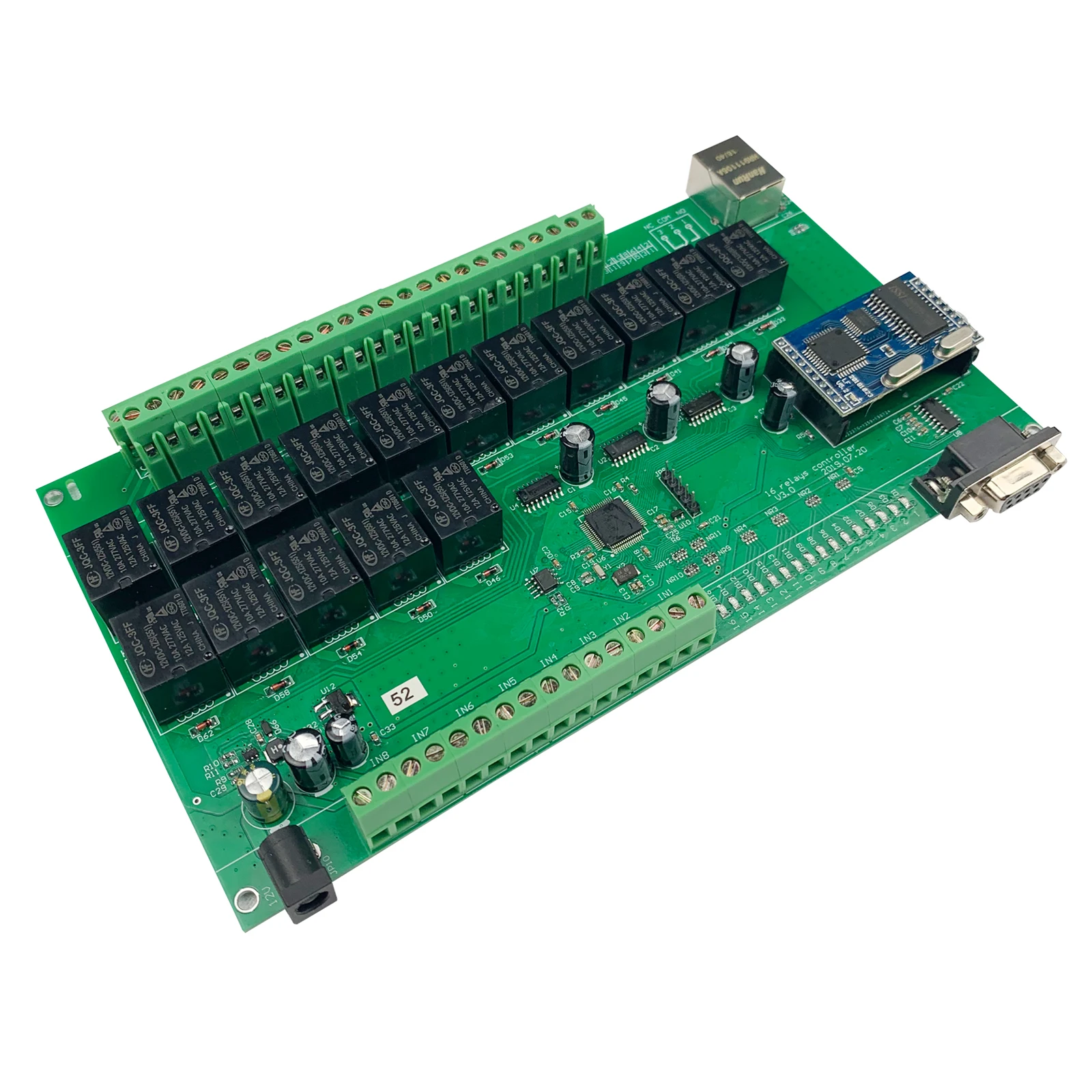 16 групп Ethernet TCP IP релейное управление ler поддержка Alexa Голосовое PCB|Модули для
