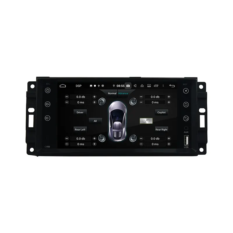 Автомагнитола 8 ядер 7 дюймов 1 Din Android 9 0 для JEEP Sebring 300C Grand Cherokee компас аудио стерео