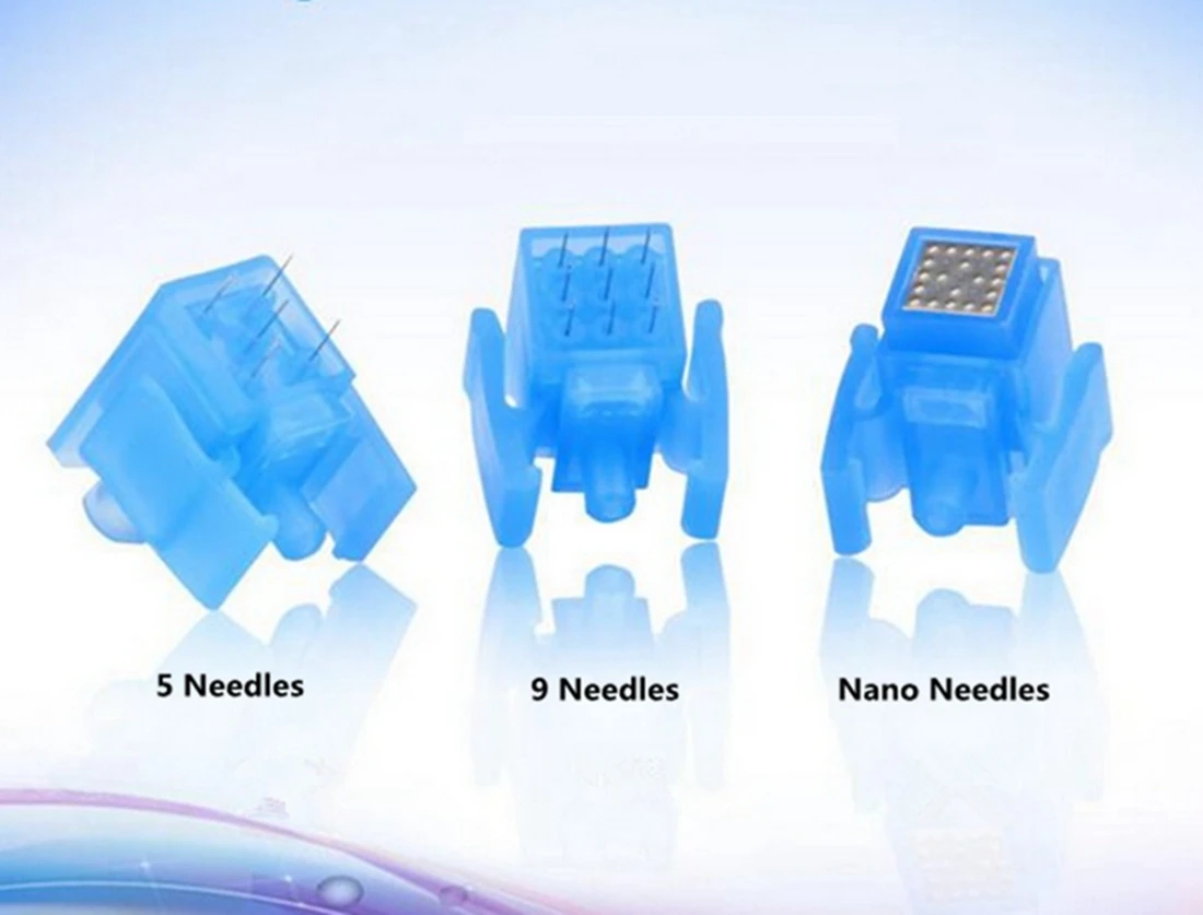 

New Water Mesotherapy needles, 5 pin / 9pin / nano injector needle ,Theray injector Negative Pressure Cartridge