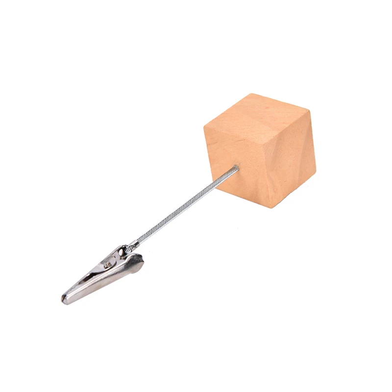 1PC 8 Cube Stand Alligator Wire Card Note Memo Table Photo Picture Clip Holders | Канцтовары для офиса и дома