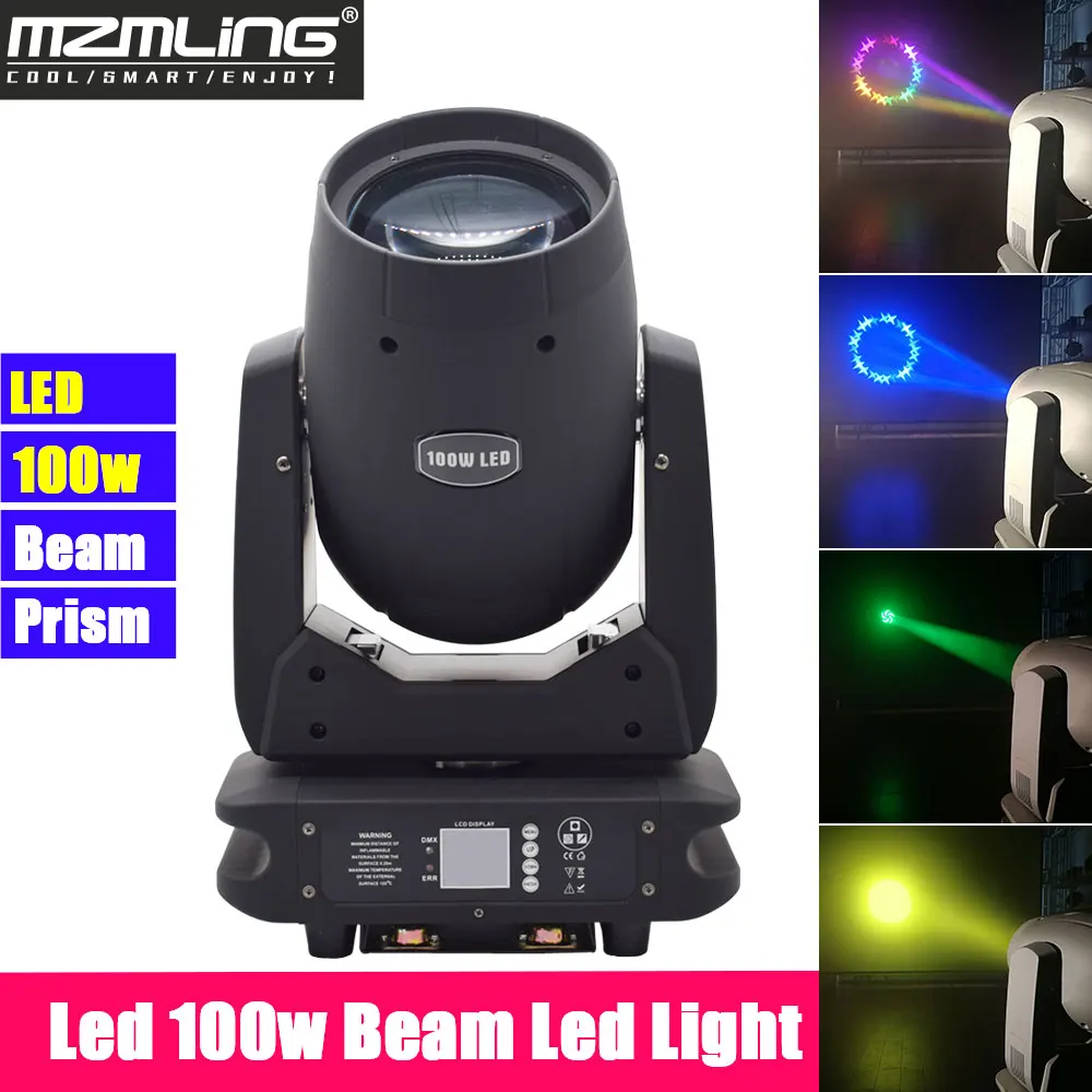 Светодиодный 100 Вт луч светодиодный светильник DMX512 движущийся головной