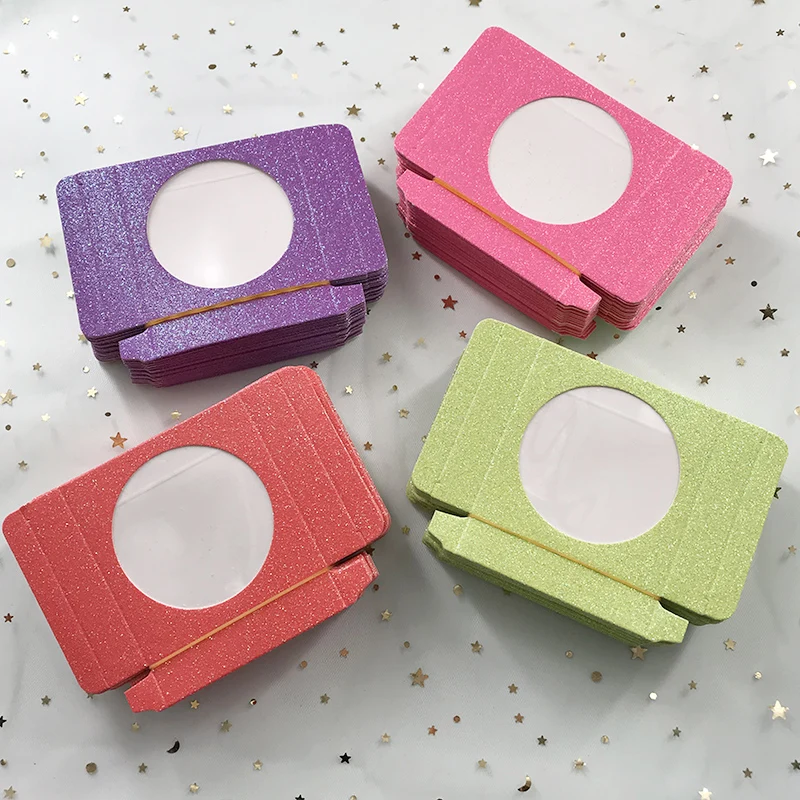 25 мм норковые ресницы на заказ упаковка пустая блестящая квадратная бумажная