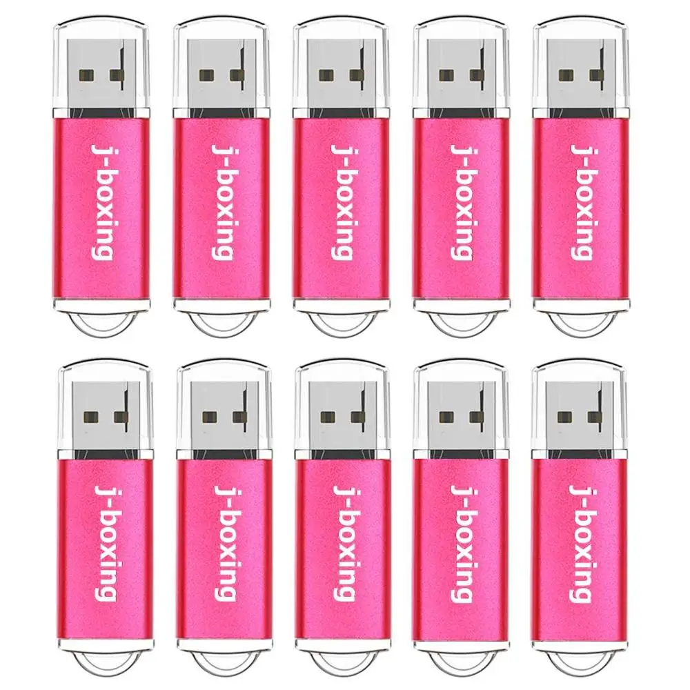 USB флеш накопители J boxing объемом 512 Мб 10 шт. в упаковке 256 маленькая емкость 64 128 на