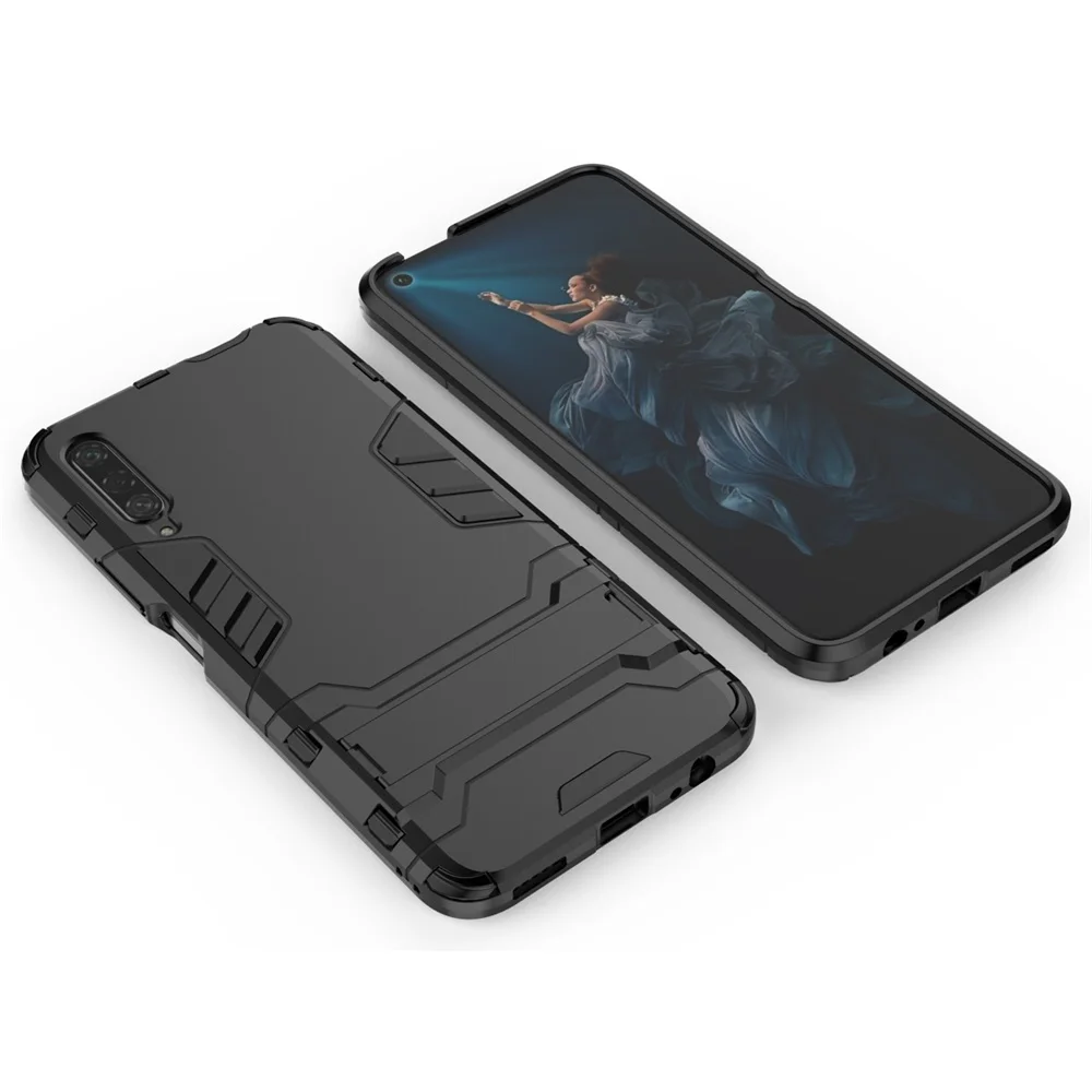 Case For Huawei Honor 9X Silicone Shockproof Armor Cover Pro Kickstand Phone Capa Coque Shell |