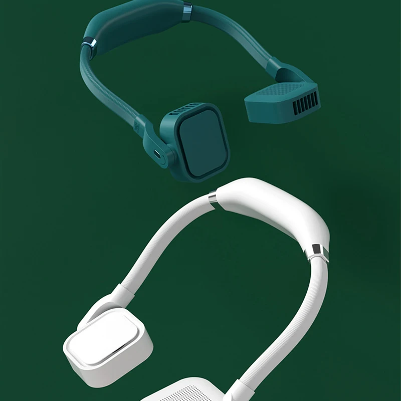 

DTVANE Portable Fan Neck Fan USB Rechargeable Fan Mute Sports Fans Air Cooler for Home Outdoor Ventilador Portatil Abanicos