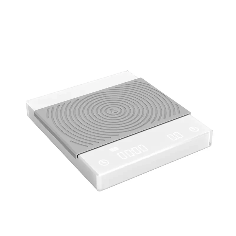 Timemore-b&aacute;scula de caf&eacute; b&aacute;sica con espejo negro, balanza de cocina con temporizador autom&aacute;tico para Espresso y LED Digital, nueva versi&oacute;n-1