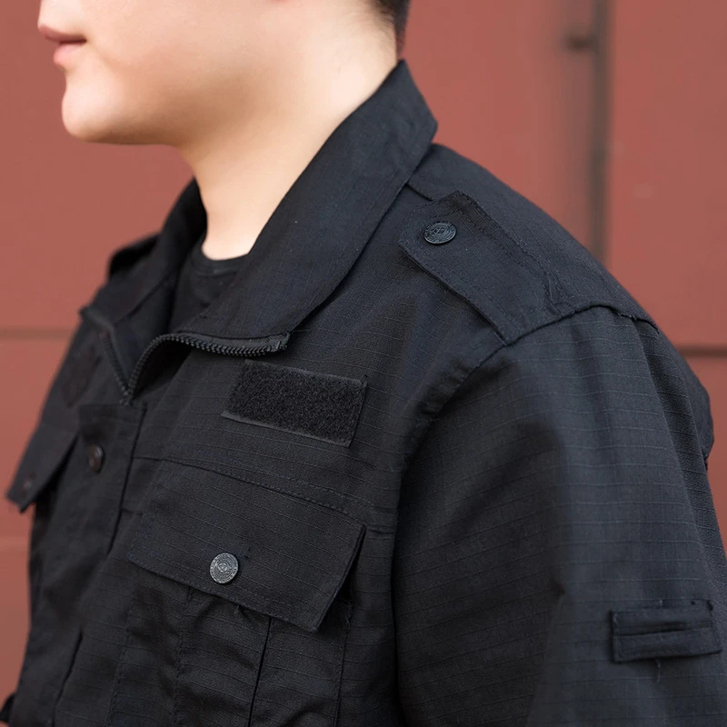 Awfully Cool хорошее качество черная армейская форма рубашка и штаны для мужчин поле