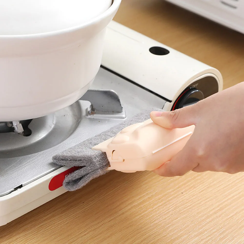 Ручная щетка для чистки окон салфетка удаления пыли инструмент очистки щелей и