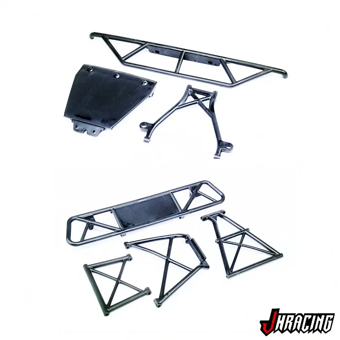 Пластиковый передний и задний бампер для 1/5 Losi 5ive-T 5T Rovan LT - Цвет: both