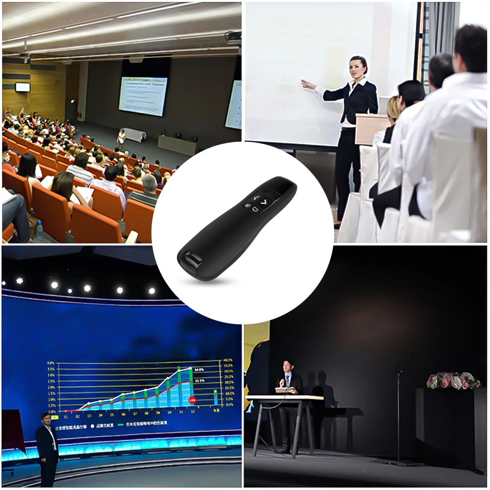 Беспроводная лазерная указка Kebidumei R400 USB 2 4 ГГц пульт ДУ для презентаций Powerpoint |