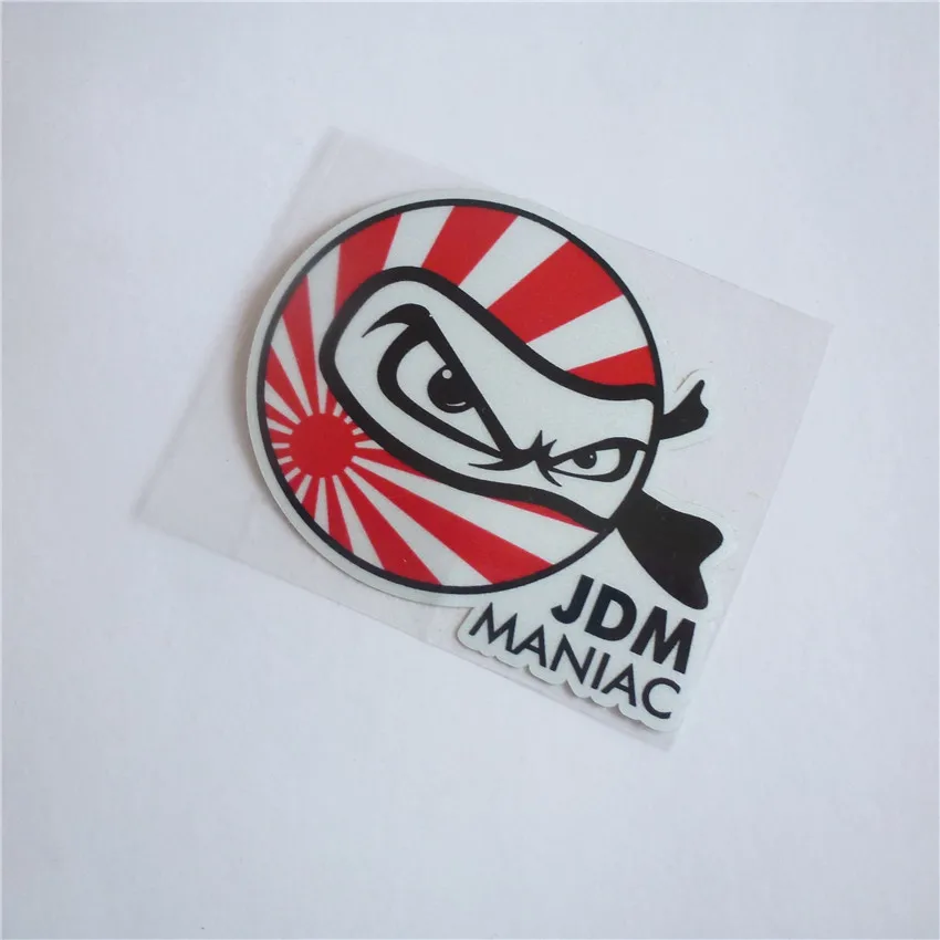 Светоотражающая японская наклейка ниндзя маниак JDM японский Дрифт Виниловая для