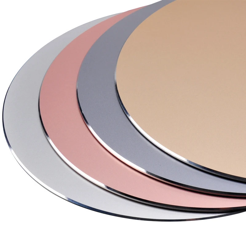 

Fashion Aluminum Alloy Anti-Slip Mouse Pad Lederen Gaming Muizen Mat Nieuwe Bureau Kussen Mode Comfortabele For Laptop Pc Gift