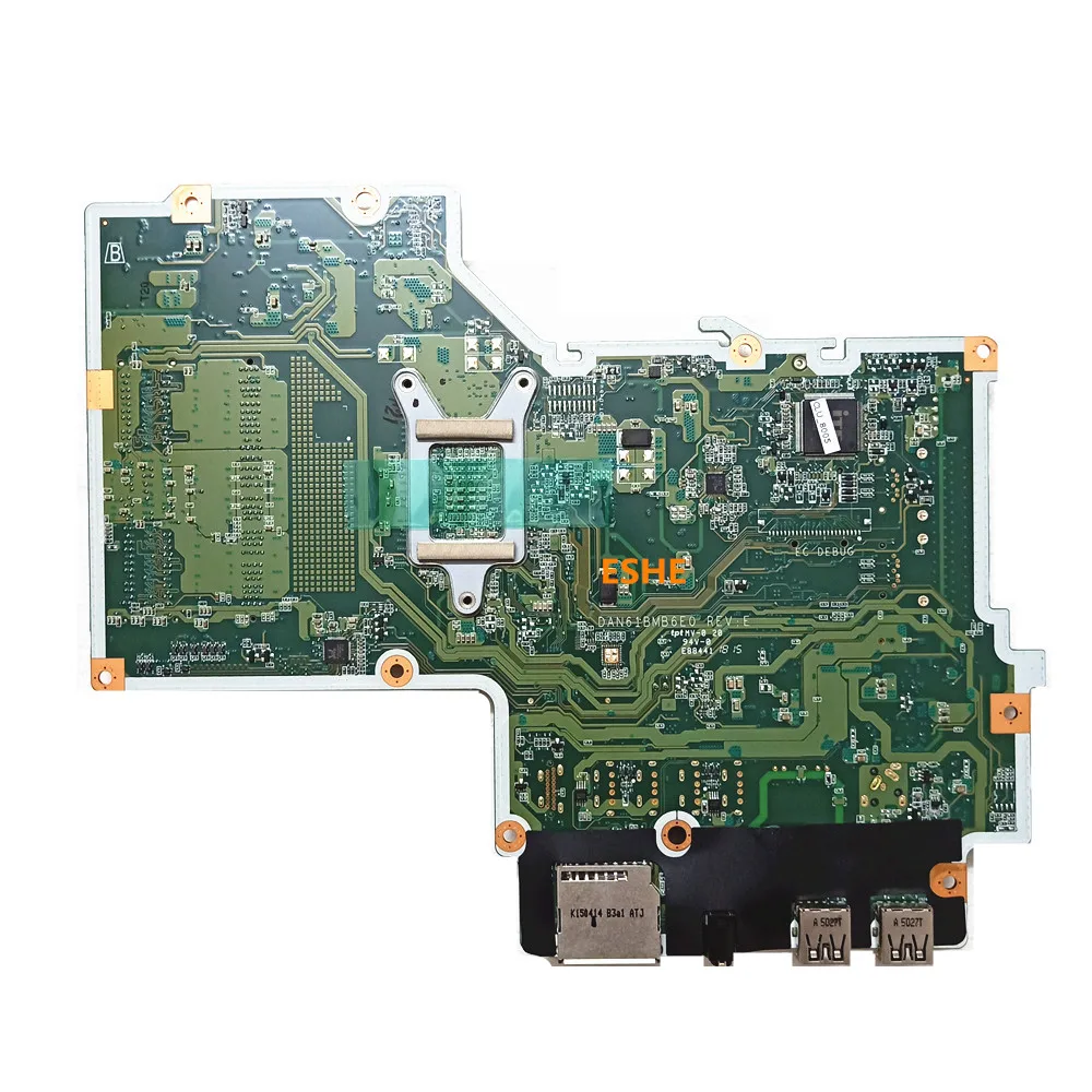 Материнская плата DAN61BMB6E0 для HP Pavilion AIO 23-Q 23-Q010 799917-603 799917-602 799917-001 материнская N61B DDR3