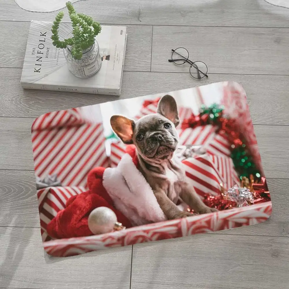 

Christmas Tree Rug Christmas Gift Hallway Carpets and Rugs for Bedroom Living Room Carpet Kitchen Bathroom Anti-Slip Floor Mats