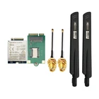 Quectel EM12-G LTE Cat12 M.2 модуль с M.2 для MINI PCIE adpter 4G 38dbi антенна IPEX4 для SMA female pigtial