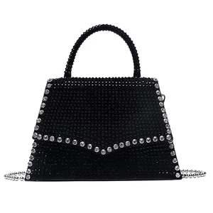 Ladies Small Handbag Fashion Chain Bag Diamond-studded Female Bag Casual Shoulder Bag Trendy Messenger Bag Luxury Designer Bag