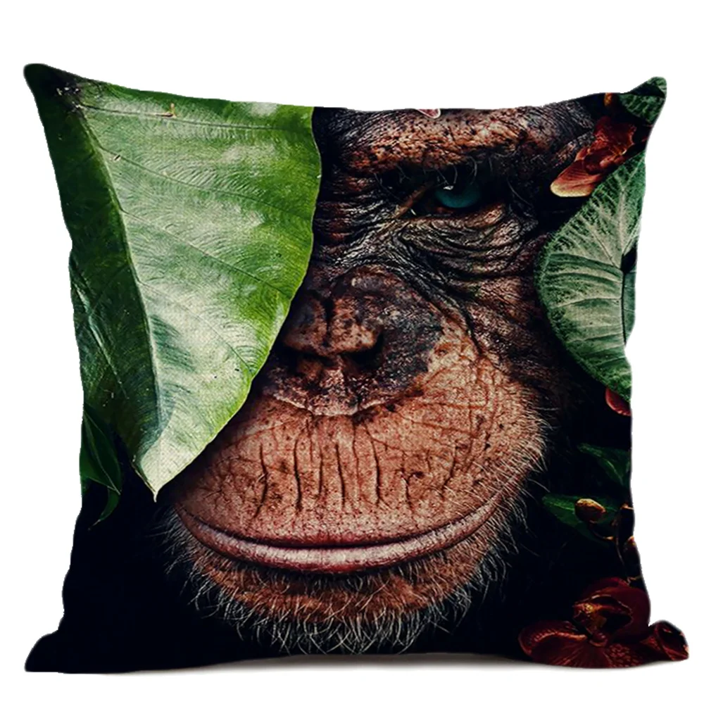Наволочка для подушки с животными 45x45 см подушка гостиной Подушка украшения