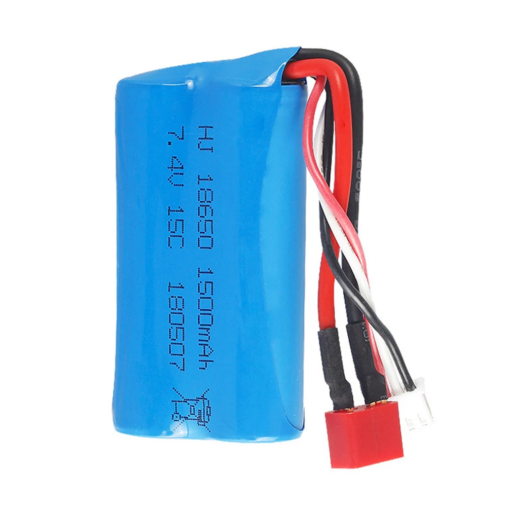 Комплект зарядного устройства T-plug 18650 для Wltoys 12428 12423 12401 12402 12403 1/12 игрушки