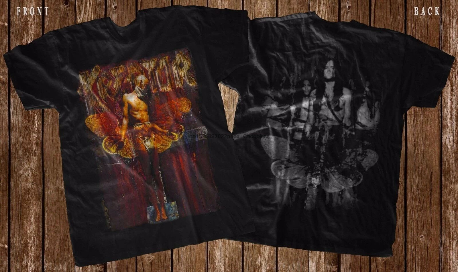 Футболка KREATOR Outcaswbr Thrash metal Sepulturwbr a Sodom SIZESwbr от S до 7XL|Мужские футболки| |