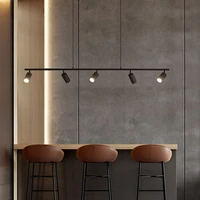 creative retro shop front bar kitchen simple long chandelier personality industrial style office nordic restaurant chandelier