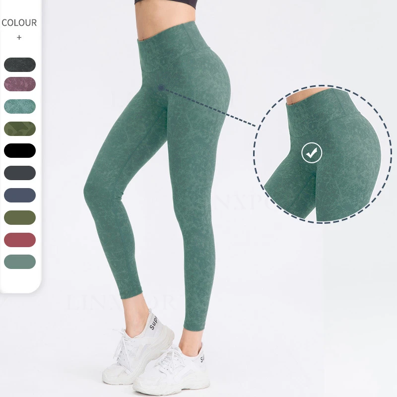 

Running Capris Jogger Jogging Leggings Female Yoga Pants Print Leggins Athletic Sports Trousers Bicycle Training Clothing Tights