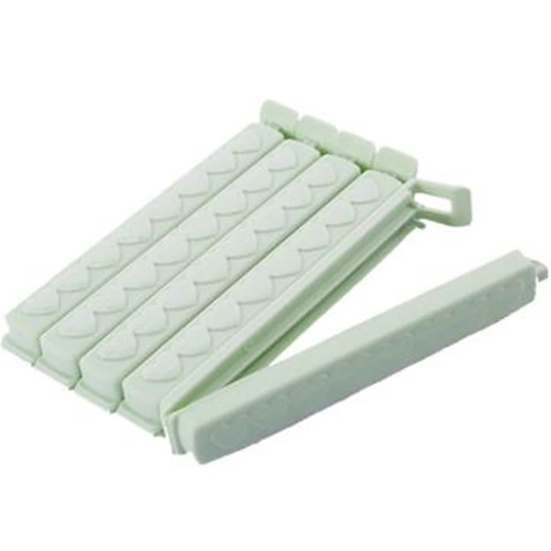 

5PCs/Pack Storage Food Snack Plastic Bag Sealing Clips For Food Portable Plastic Packages Clamp Pegs Kitchen Accessories Sealer-