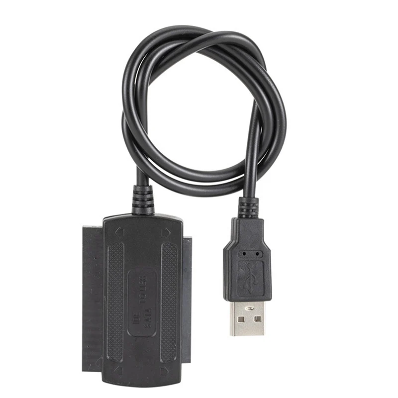 USB 2 0 IDE/SATA адаптер конвертер кабель для 5 3 дюймов жесткий диск SATA HD | Компьютеры и