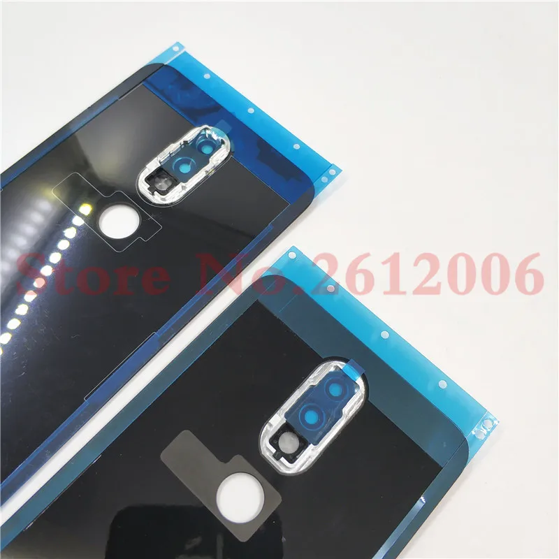 Оригинальное стекло для Nokia 7,1 TA-1100 TA-1096 TA-1095 TA-1085 TA-1097 стеклянная задняя панель корпуса крышка аккумулятора+ объектив камеры