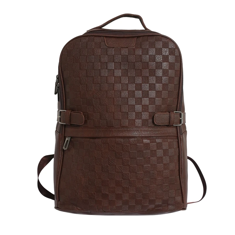 Брендовый мужской рюкзак из искусственной кожи портфель для школы повседневные