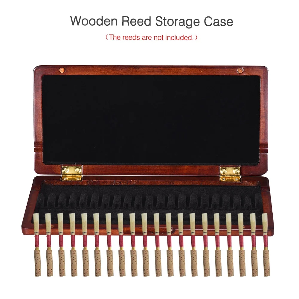 Деревянный тростниковый чехол с внутренней мягкой тканью контейнер для