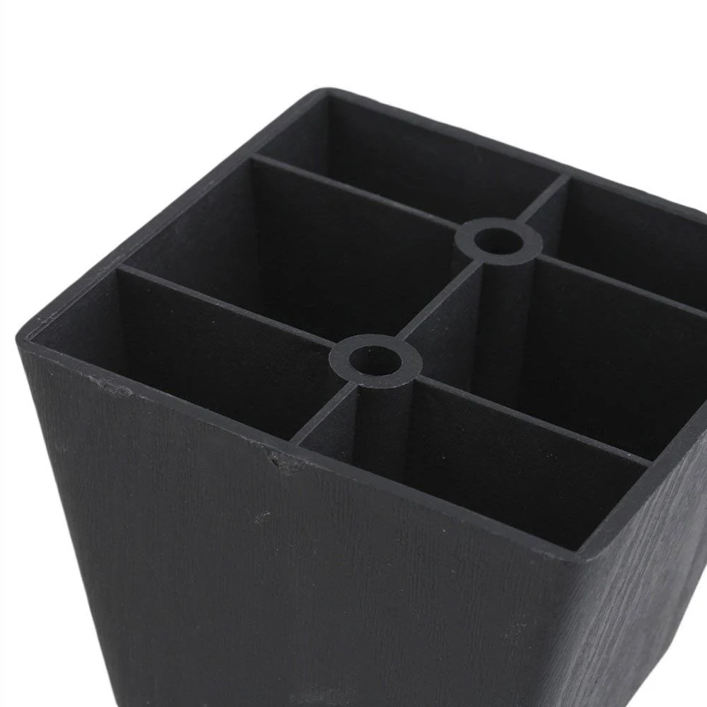 4 шт. черные пластиковые ножки для мебели|Заглушки на мебель| |