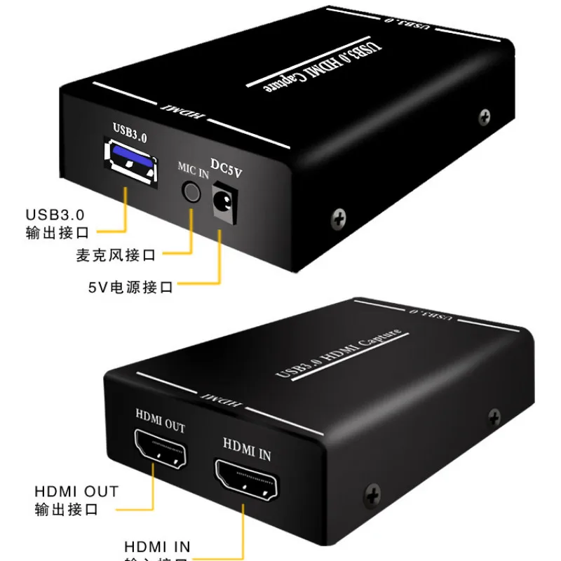 HDMI USB3.0 HD видеозахват переходник с гнездовым разъемом для PS4 коммутатор XBOX