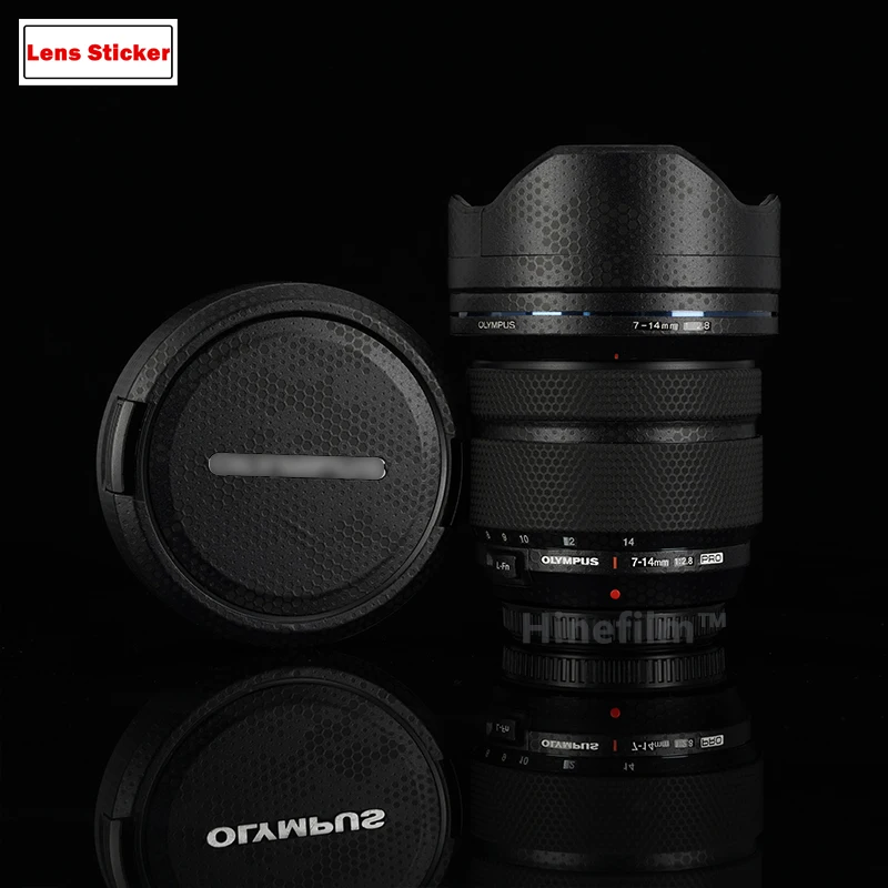 7-14 2 8 наклейка на объектив виниловая пленка для Olympus M.ZUIKO DIGITAL ED мм F2.8 PRO Защитная