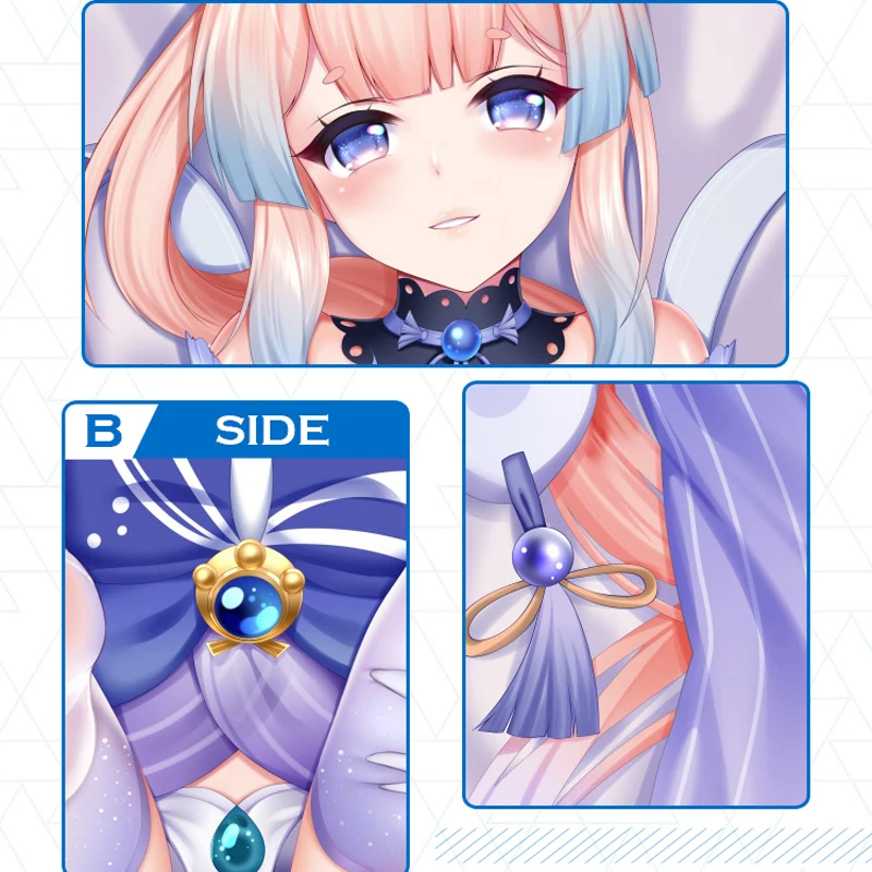 Аниме Genshin Impact Sangonomiya Kokomi Sexy Dakimakura обнимающая Подушка Чехол наволочка подушка