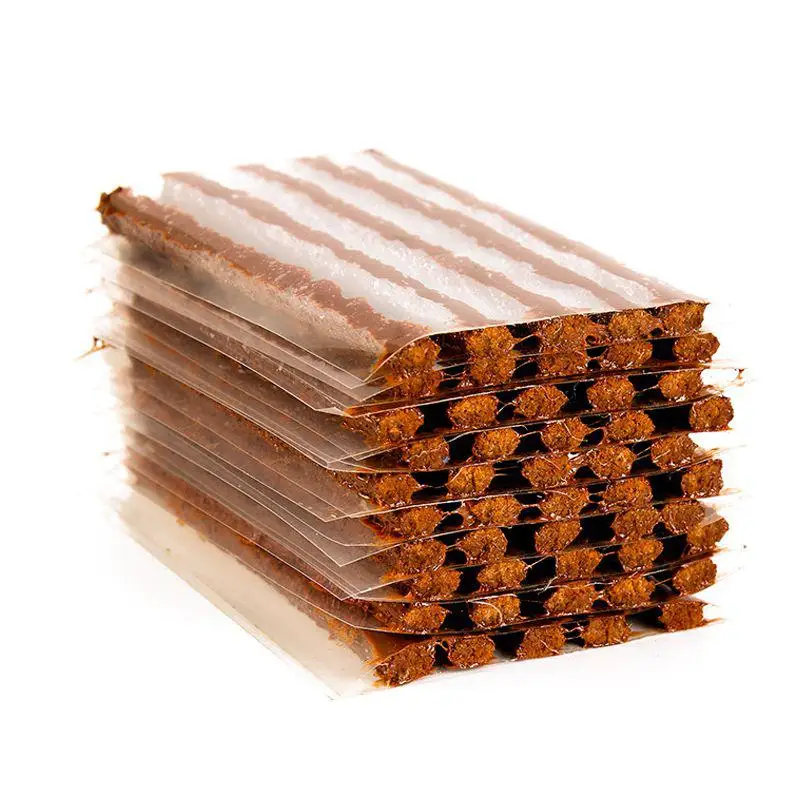 

10 шт./лот полоски для ремонта бескамерных шин клейкие для прокола шин аварийные резиновые полоски для ремонта автомобильных и мотоциклетны...