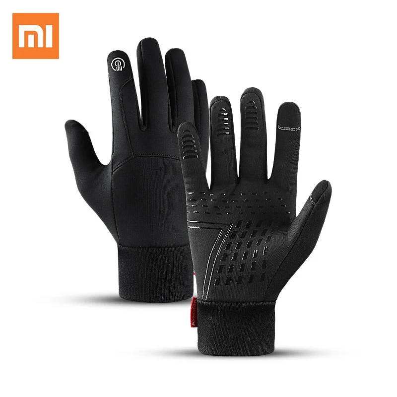

Перчатки Xiaomi Mijia, водонепроницаемые, ветрозащитные, Нескользящие, для сенсорного экрана
