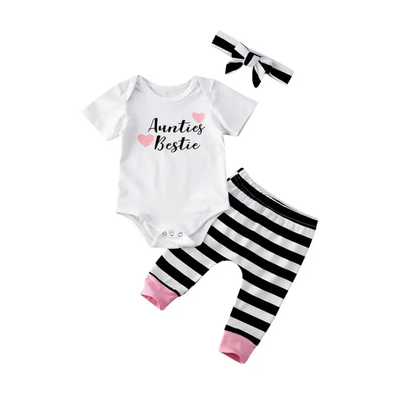 Комплект из 3 предметов летняя повседневная одежда для новорожденных мальчиков