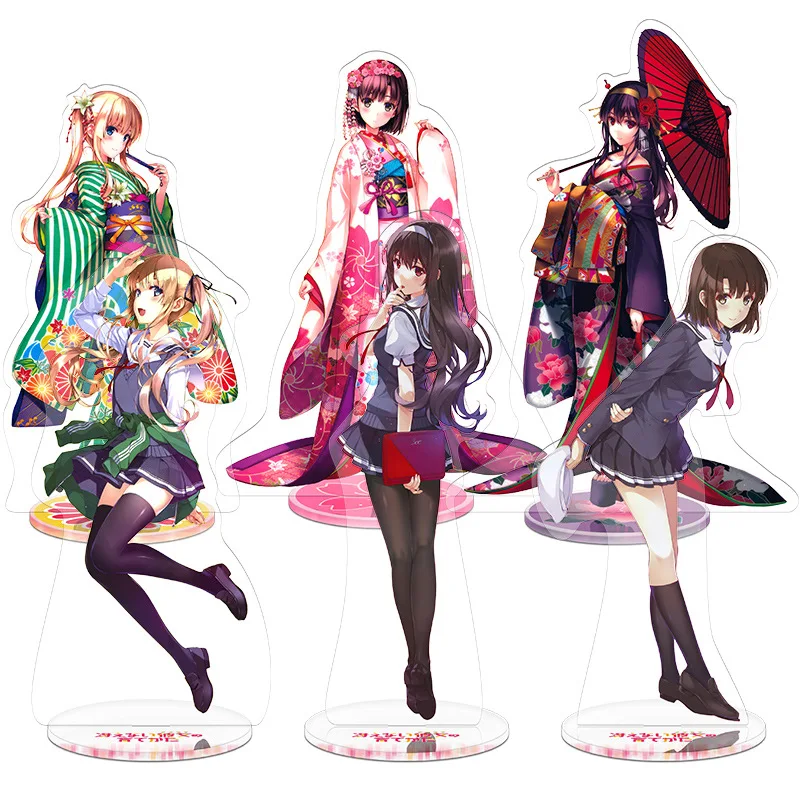 Saenai Heroine no Sodatekata игрушка Высота 21 см аниме фигурка акриловые декоративные