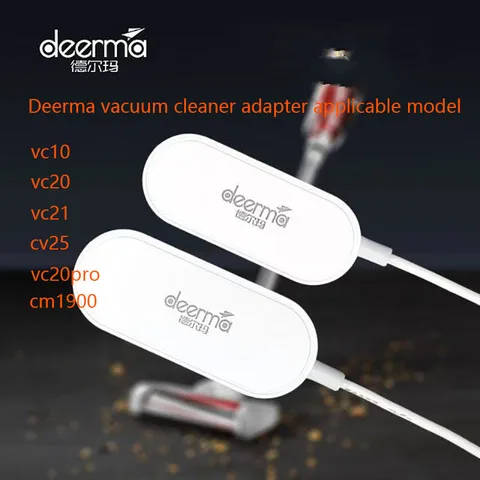 Оригинальный Deerma Беспроводная очистка VC10 2025 зарядное устройство CM1900 демодекс Сетевой адаптер питания