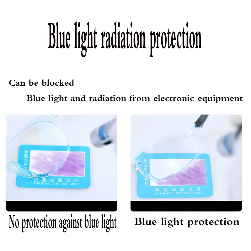 Женские ульсветильник очки без оправы с плоским зеркальным покрытием в стиле